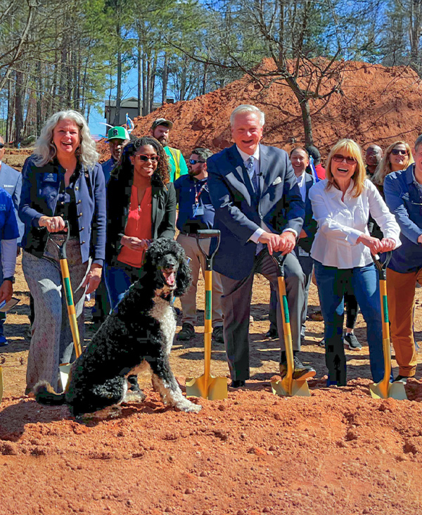 East Roswell Park Improvments Groundbreaking